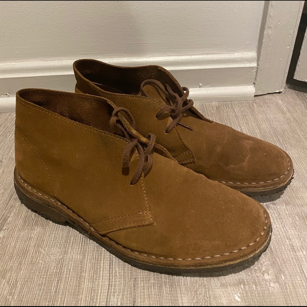 Jcrew Suede McAllister Boot (Tobacco size 9)